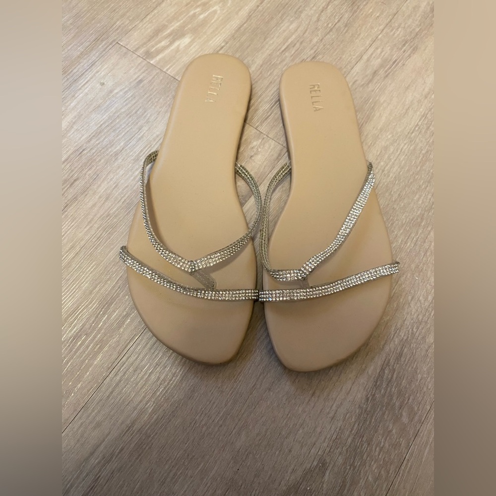 Abella Sparkling Silver Sandals